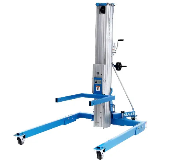 Genie SLA15 material lifter reference