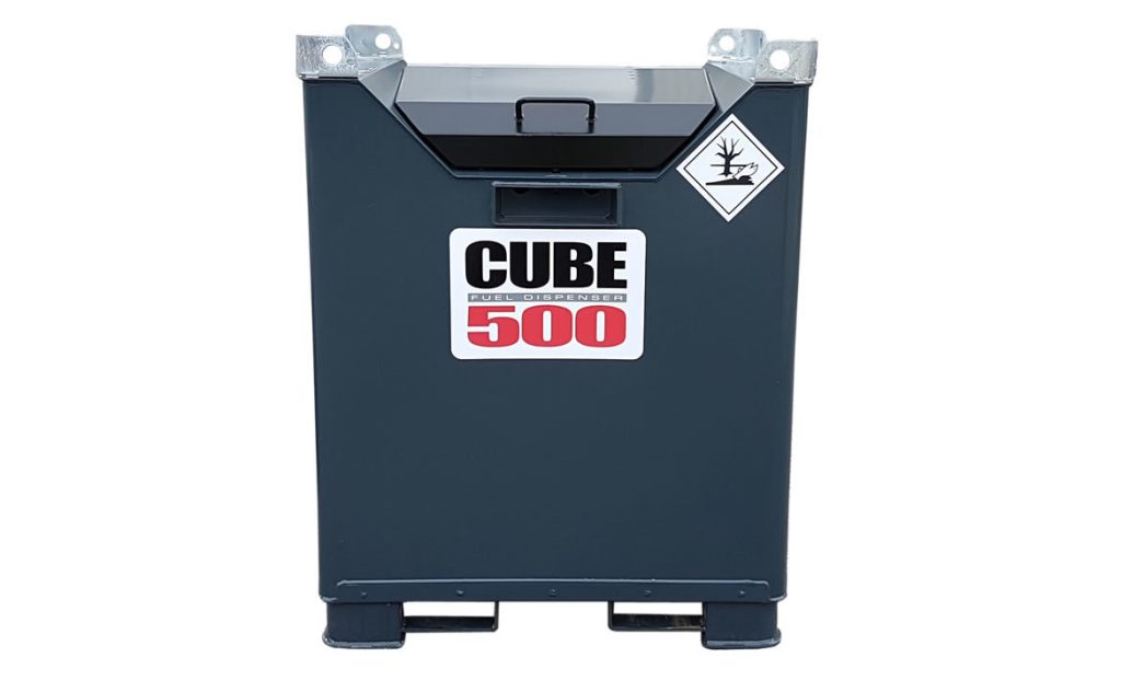 500L Fuel Proof Fuelcube on white background