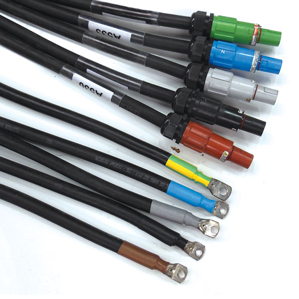 Drain to lug power cable set – type reference on white background