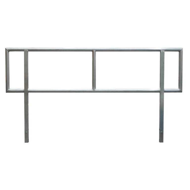 LiteDeck platform handrail type reference on white background